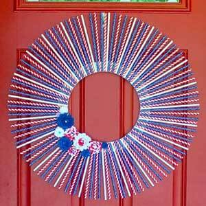 4th of july wreath ideas