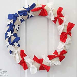 fourth of july wreaths for front door