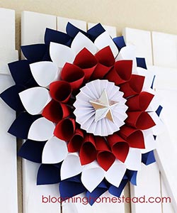 front door 4th of july wreath ideas