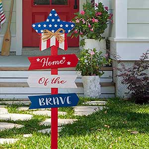 4th of july yard decorations