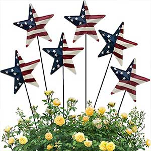 4th of july outdoor house decorations