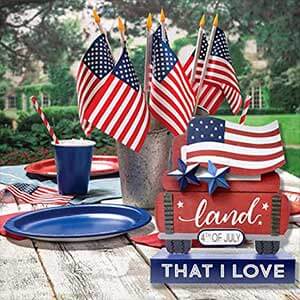 4th of july table decorations