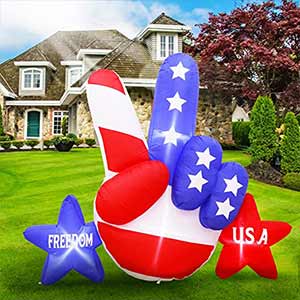 4th of july yard decorations