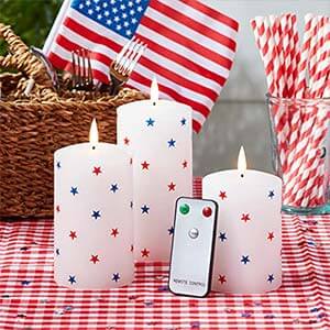 4th of july table setting ideas