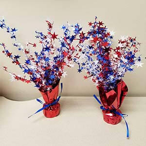 4th of july table centerpieces