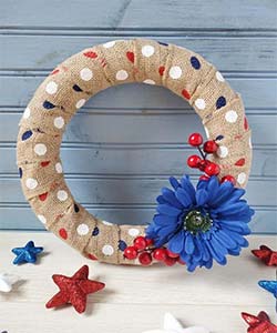 fourth of july front door wreaths