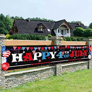 4th of July porch decorations