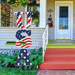 fourth of july yard decorations