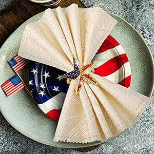 4th of july table setting ideas