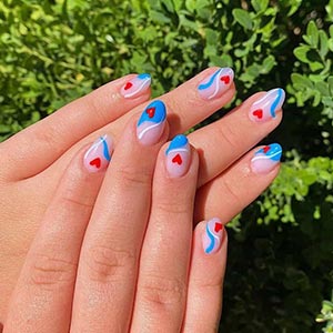 best 4th of july nail designs