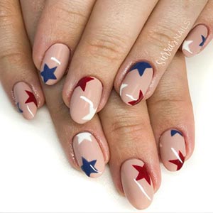 4th of july nail ideas