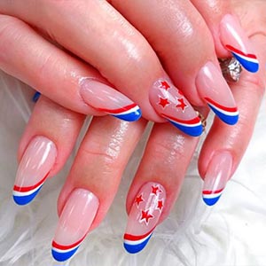 4th of july nail ideas