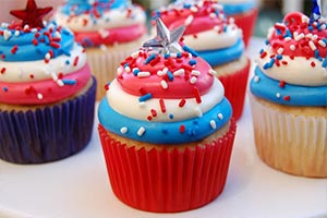 4th of july cupcake decorating ideas