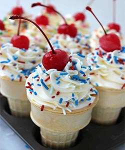 4th of july cupcake recipes