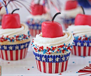 4th of july cupcake ideas