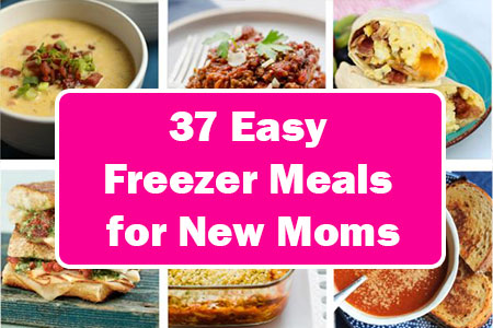 Easy Freezer Meals for New Moms