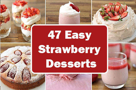 Easy Strawberry Desserts 