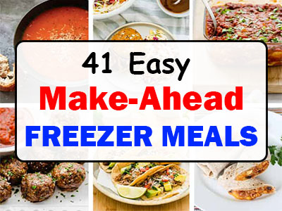 make ahead freezer meals