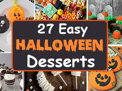 easy halloween desserts