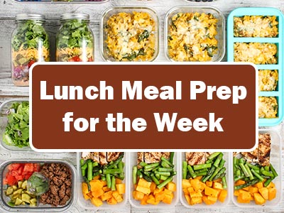 Lunch Meal Prep for the Week