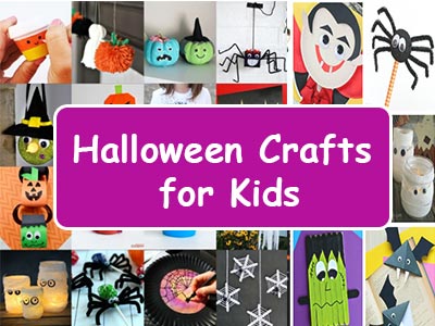 Easy Halloween Crafts for Kids 