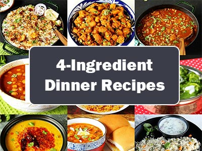 30+ Easy 4 Ingredient Recipes for Dinner