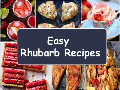 35 Easy Rhubarb Recipes