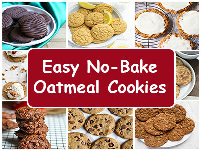 no bake oatmeal cookies