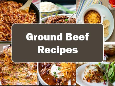 44 Delicious Recipes with Ground Beef!