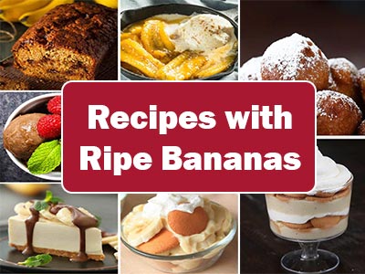 35 Delicious Recipes to Make with Ripe Bananas