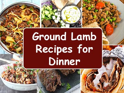 Ground Lamb Recipes dinner