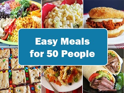 42 Easy Meals for 50 People: Simplifying Group Cooking