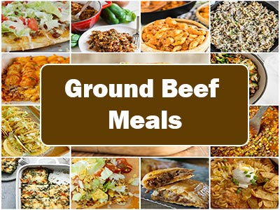 37 Easy Meals with Ground Beef