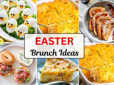 35 Easy Easter Brunch Recipe Ideas for a Crowd