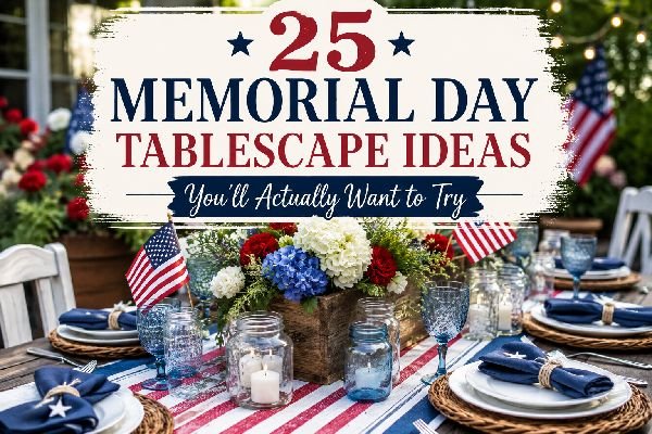 Memorial Day Tablescape Ideas